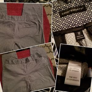 Counterparts size 12 pants 98% Cotton 2% spandex